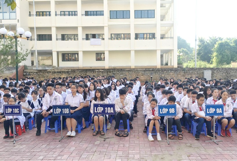 Học sinh Trường TH, THCS &THPT Chu Văn An – ĐH Tây Bắc