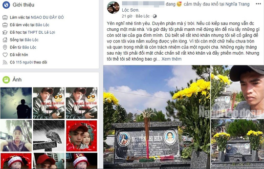 Sau khi an táng vợ chết bất thường tại Trung tâm GDTX Lâm Đồng, chồng chết dưới hồ
