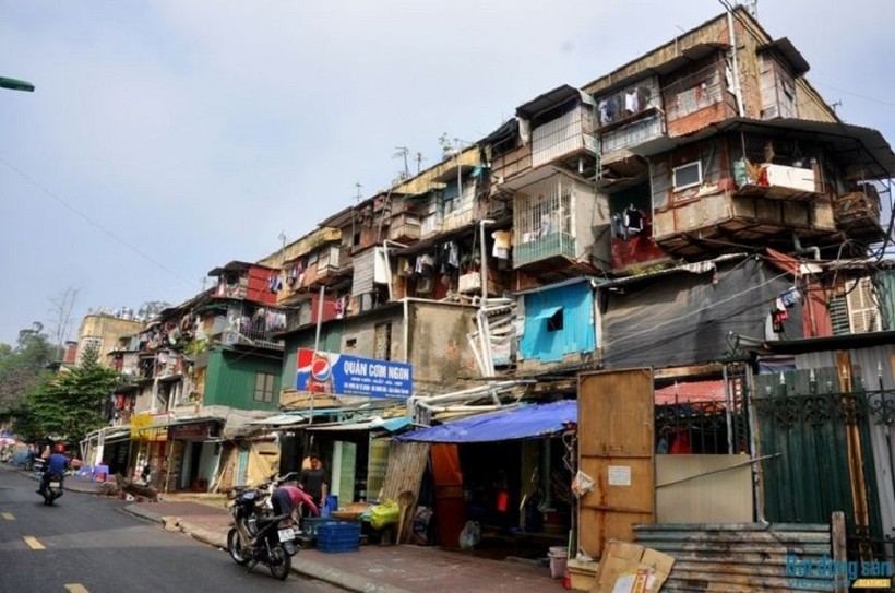 Hà Nội có khoảng 1.500 chung cư cũ, trong đó có khoảng 25% số này thuộc diện bị hư hỏng, nguy hiểm.