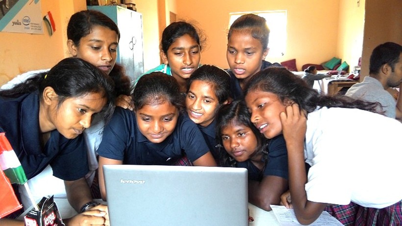 Công nghệ đang dần được ứng dụng rộng rãi trong các lớp học ở Ấn Độ