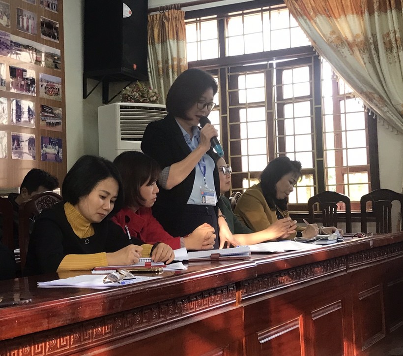 Bà Trần Thị Tố Uyên: “Băn khoăn vì một số xã ở huyện Mường Nhé trước nguy cơ rơi vào tình trạng bản “trắng” về GDMN"