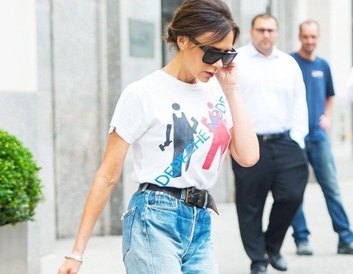 Học ngay 5 cách diện jeans sang trọng của Victoria Beckham