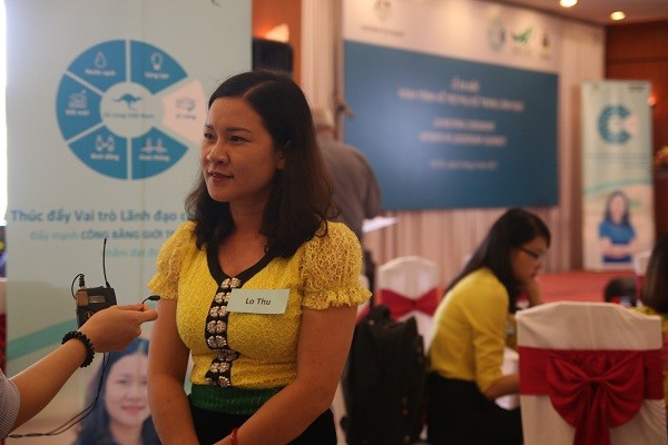 TS Lò Thị Mai Thu chia sẻ về hành trình hỗ trợ phụ nữ trong lãnh đạo