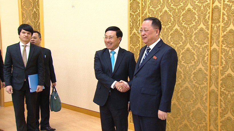 Phó Thủ tướng Phạm Bình Minh thăm chính thức CHDCND Triều Tiên