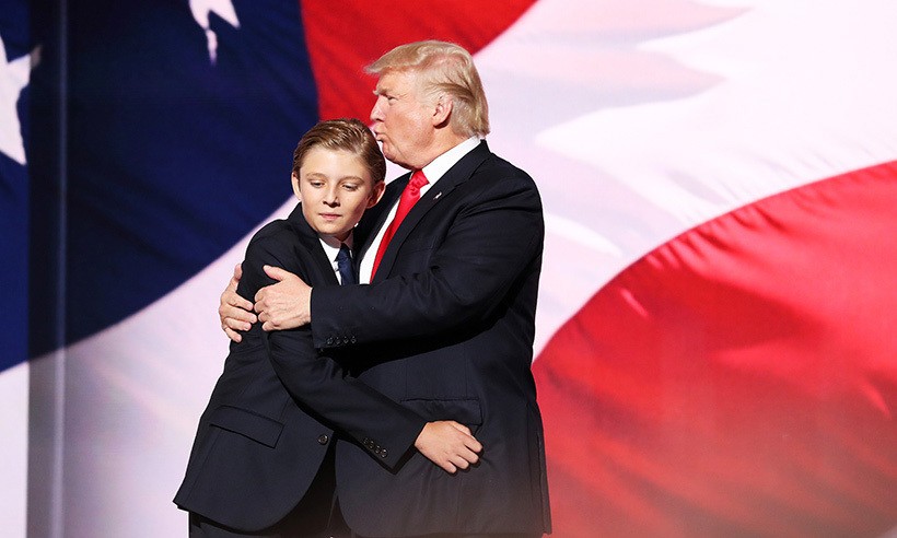 Tổng thống Donald Trump dạy con: Thực tế, đòi hỏi cao và tự lập