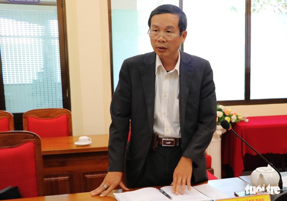 Ông Đàm Minh Tuấn, phó giám đốc Sở Nội vụ tỉnh Lâm Đồng, cho rằng kết quả chấm phúc khảo tùy thuộc vào quan điểm của giám khảo - Ảnh: M.V