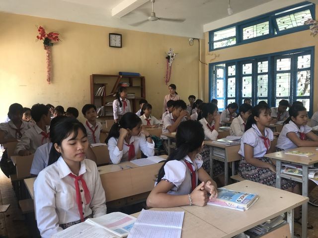 Quảng Ngãi: Ngôi trường miền núi lắp camera để quản lý, bảo vệ học sinh