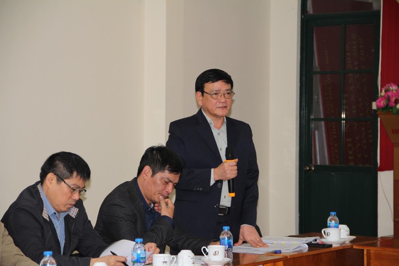 Viện trưởng Phạm Ngọc Phương phát biểu tại hội thảo