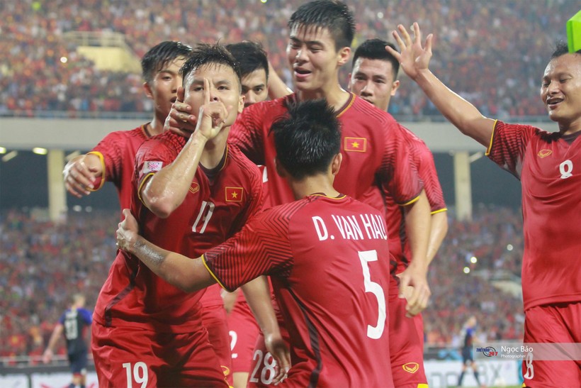 Đội tuyển Việt Nam thăng tiến trên bảng xếp hạng FIFA tháng 3/2019