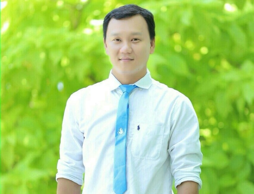 Anh Nguyễn Văn Thơ - Phó Bí thư Đoàn trường, Chủ tịch Hội Sinh viên Trường ĐH Trà Vinh (ảnh nhân vật cung cấp).