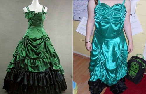 Đặt mua váy trên mạng, cô gái choáng váng nhận về thứ như "giẻ lau"