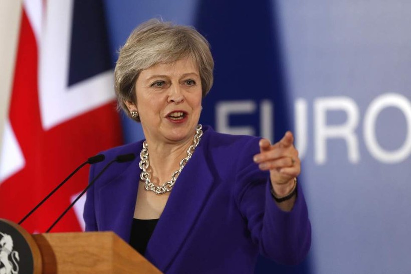 Thủ tướng Anh Theresa May đang trong giai đoạn căng thẳng nhất của quá trình Brexit