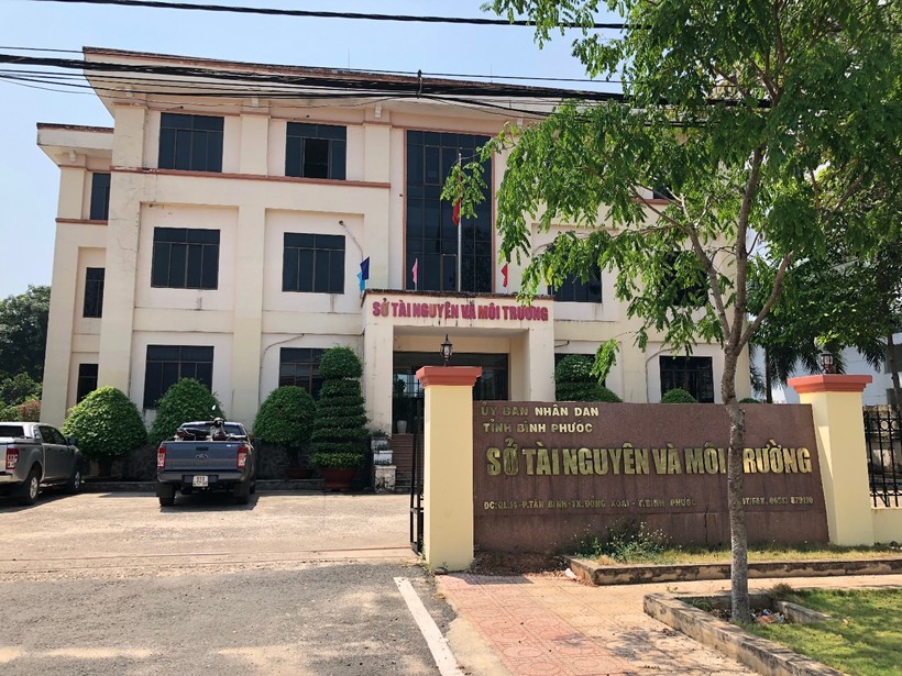 Trụ sở Sở TN&MT tỉnh Bình Phước. Ảnh: C.T