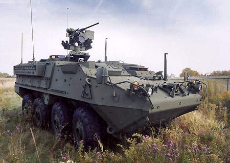 Mỹ sẽ nâng cấp mẫu xe Stryker
