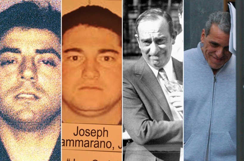 Các ông trùm Frank Cali, Joseph Cammarano Jr., Carmine Persico và Steven Crea