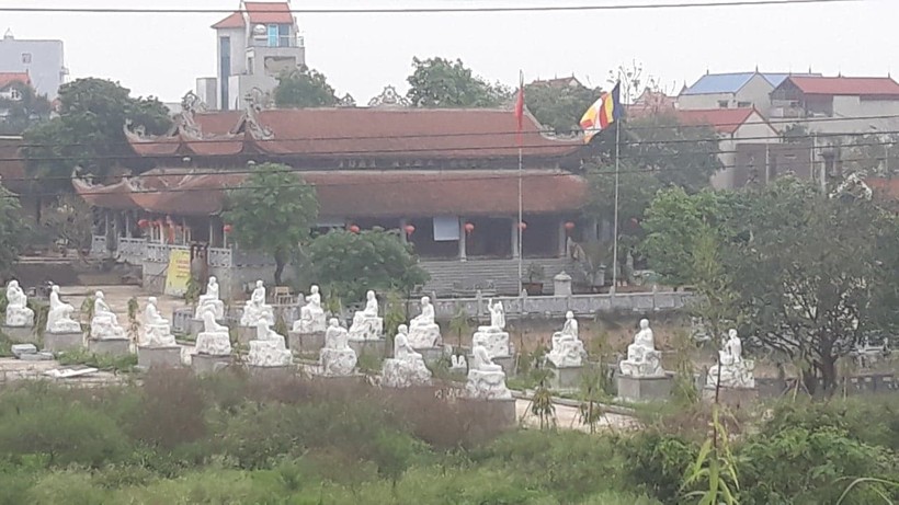 Đông Anh, Hà Nội: 16 pho tượng quý tại chùa Khánh Long bị phá hoại
