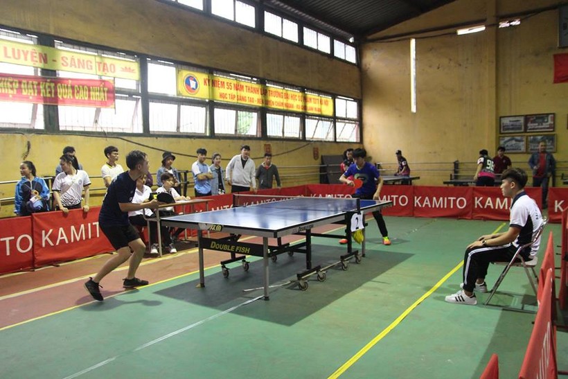 Sinh viên Lào sôi động ngày hội thể thao tại Hà Nội
