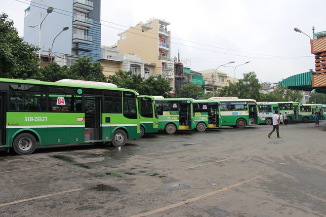TP.HCM: Giá vé xe buýt tăng thêm 1.000 đồng từ ngày 1/5