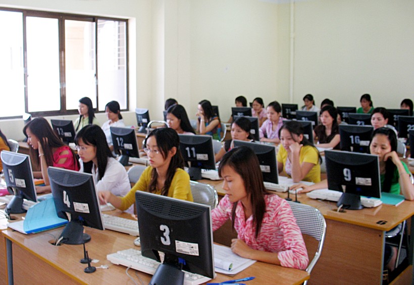 Thăng hạng giáo viên là quá trình chuẩn hóa nghề nghiệp theo Luật viên chức. Ảnh: Bắc Việt