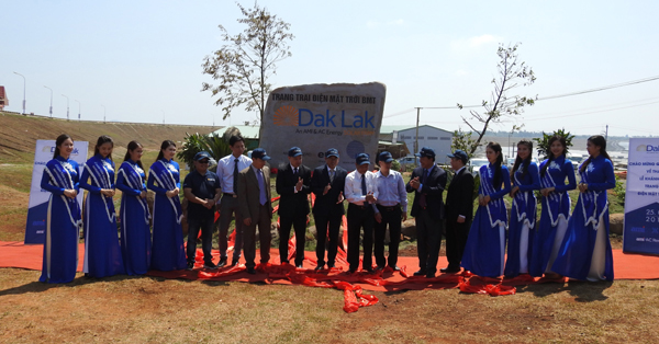 Đắk Lắk: Khánh thành nhà máy điện mặt trời thứ 2 hòa lưới điện quốc gia
