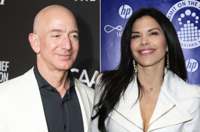 Tỷ phú Jeff Bezos và “bạn gái tin đồn” Lauren Sanchez.
