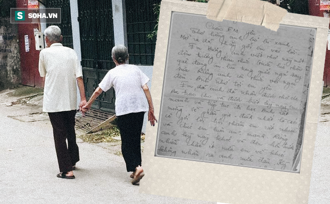 Lá thư tình xuất hiện sau 58 năm tiết lộ điều chưa từng thấy ở người ông quá cố