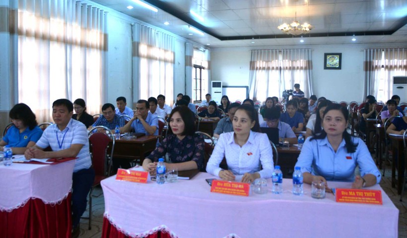 Đại diện các nhà trường trên địa bàn tỉnh Tuyên Quang tại buổi làm việc