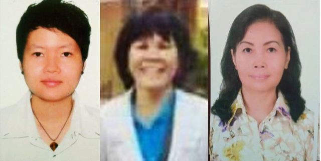 Ba người phụ nữ tên Phạm Thị Thiên Hà, Lê Phú Hạnh, Trịnh Thị Hồng Hoa bị tạm giữ vào rạng sáng 18/5 phục vụ công tác điều tra. 