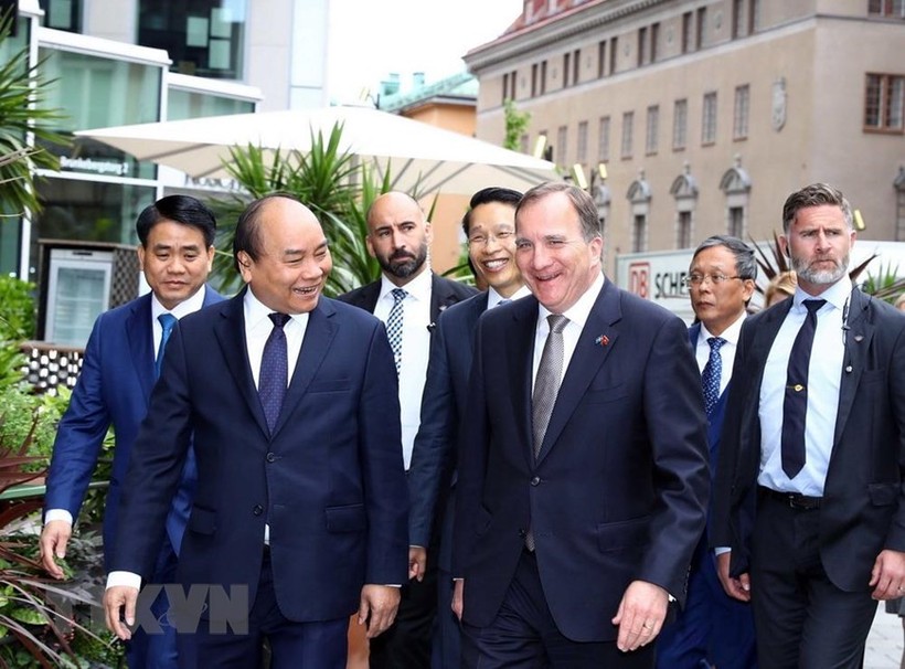  Hình ảnh Thủ tướng dự diễn đàn Doanh nghiệp Việt Nam-Thụy Điển