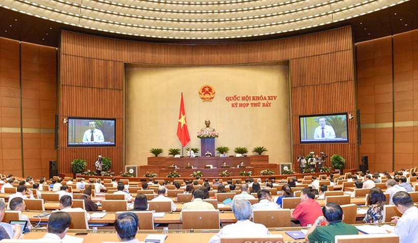 Toàn cảnh Kỳ họp thứ 7, Quốc hội khóa XIV.	Ảnh: Quang Khánh