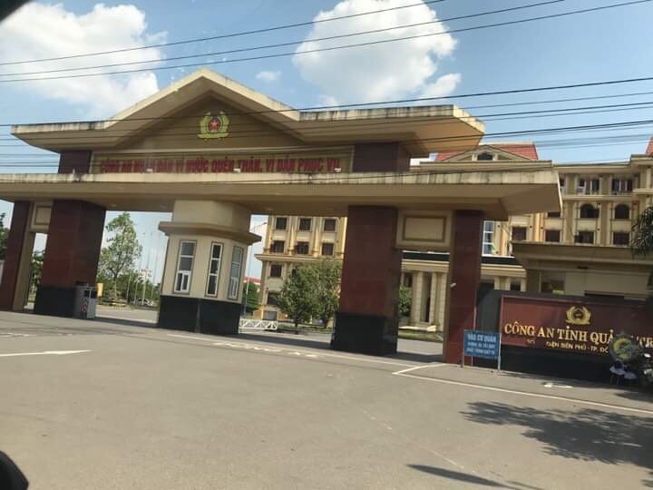 Trụ sở Công an tỉnh Quảng Trị - nơi thiếu tá Nguyễn Thị Tuyết Mai công tác trước khi được điều chuyển về nhà công vụ của Công an tỉnh

