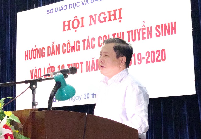Ông Lê Ngọc Quang phát biểu tại hội nghị