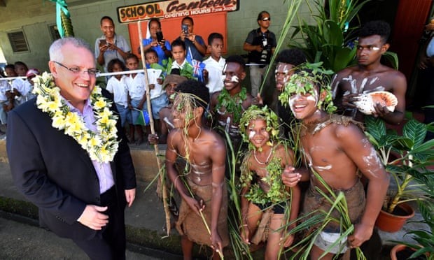 Thủ tướng Australia Scott Morrison đã có chuyến thăm tới Quần đảo Solomon
