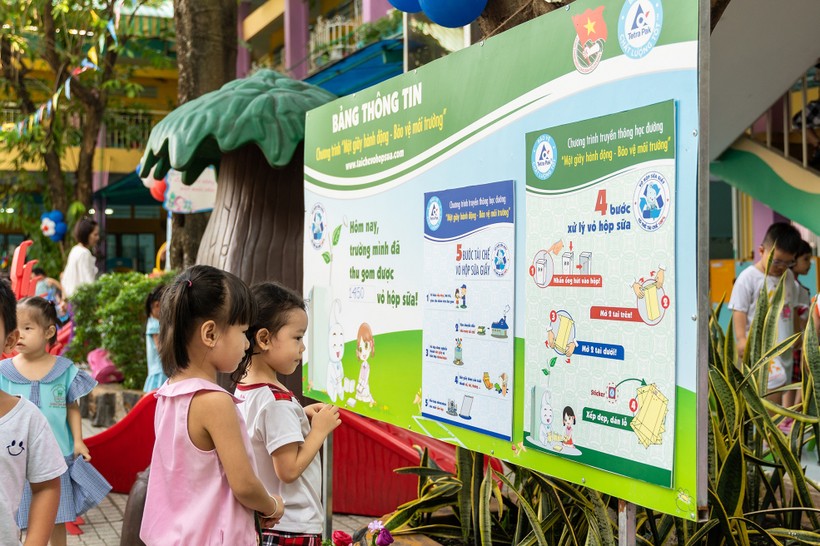 Tetra Pak Việt Nam thí điểm Chương trình “Một giây hành động, bảo vệ môi trường” tại các trường học