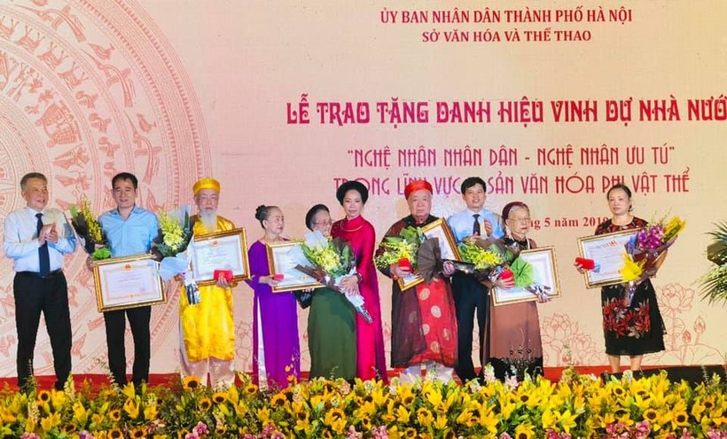 Nhiều nghệ nhân của Hà Nội đã đi xa trước ngày được nhận danh hiệu Nghệ nhân Nhân dân