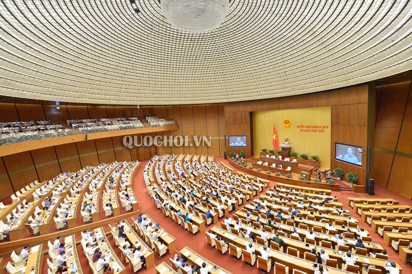 Quốc hội đã thảo luận ở hội trường về dự án Luật Thư viện
