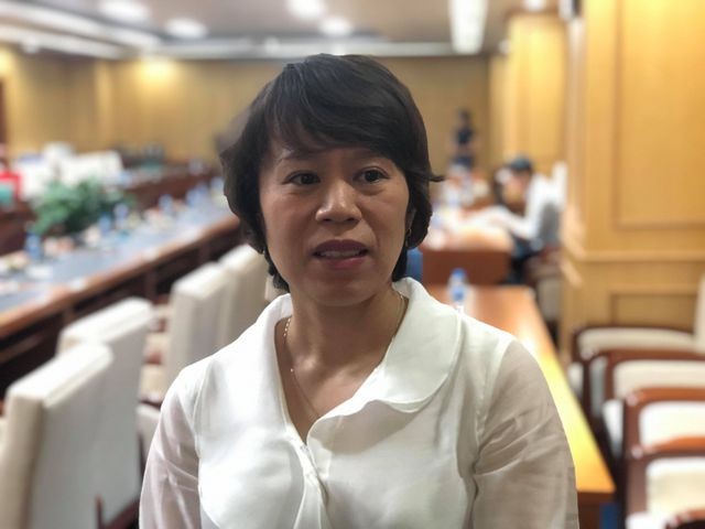 Bà Tạ Thị Lan Phương - Phó Vụ trưởng Vụ Quản lý thuế doanh nghiệp nhỏ và vừa và hộ kinh doanh, cá nhân.