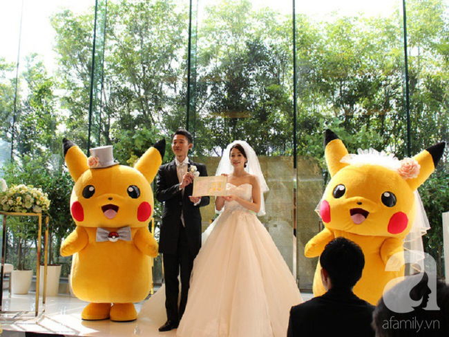 Kiểu đám cưới đang được các cặp đôi Nhật Bản phát cuồng vì quá dễ thương       