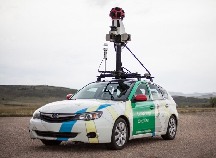 Cảm biến methane được gắn trên ô tô thực hiện Chương trình Google Street View