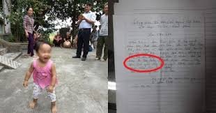 Bé gái 1 tuổi kháu khỉnh bị bỏ rơi ở chùa, nhưng nội dung bức tâm thư mới khiến mọi người chú ý