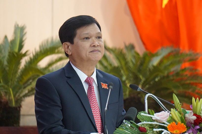 Ông Nguyễn Nho Trung, Chủ tịch HĐND TP Đà Nẵng phát biểu khai mạc