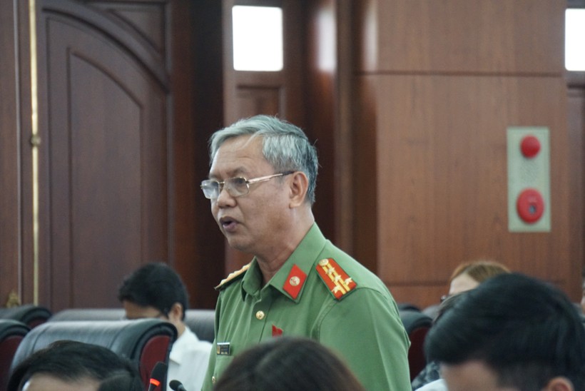 Đại biểu Lê Thanh Hải - Phó Giám đốc Công an TP Đà Nẵng