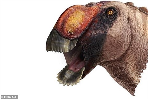 Phát hiện khủng long mỏ vịt "dị" nhất lịch sử