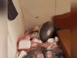 Video đỉnh cao ở bẩn của nam sinh Hà Nội: Phòng ngập rác bốc mùi, choáng váng nhất là nhà vệ sinh
