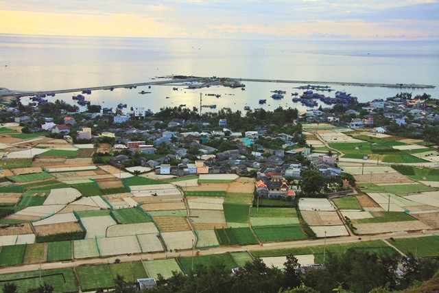 Một góc đảo Lý Sơn (Quảng Ngãi). Ảnh: Nguyễn Lâm