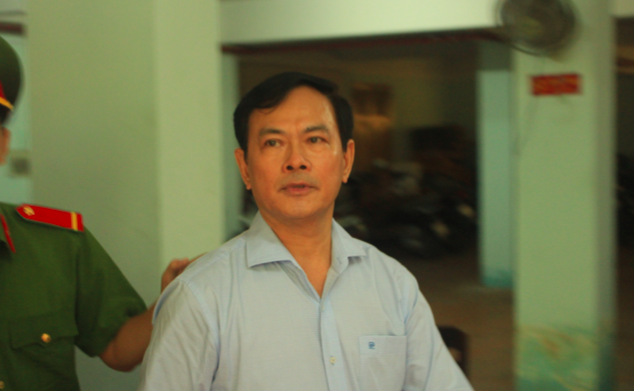 Ông Nguyễn Hữu Linh tại tòa