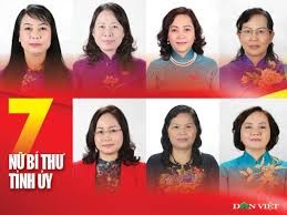 Chân dung 7 nữ Bí thư Tỉnh ủy của cả nước hiện nay