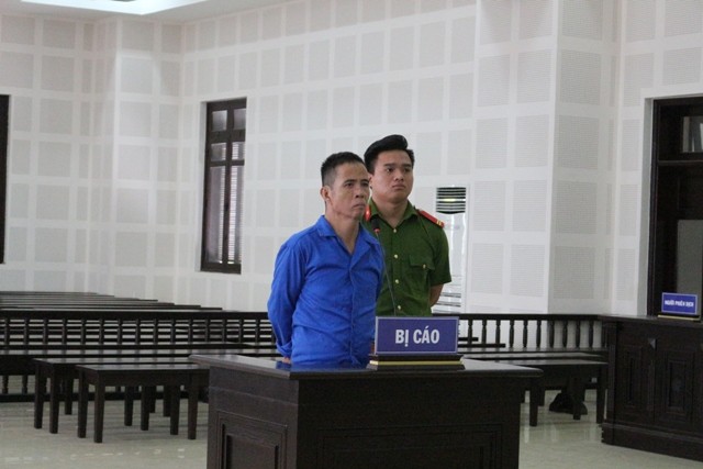 Bị cáo Thọ tại phiên tòa xét xử.