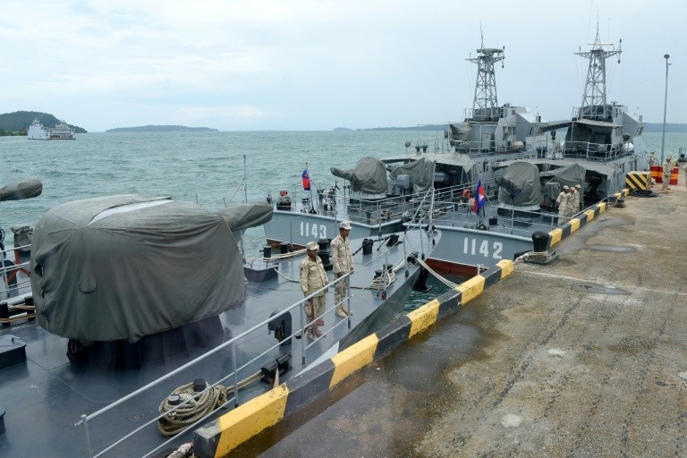 Giới truyền thông Campuchia được phép tới thăm căn cứ hải quân Ream