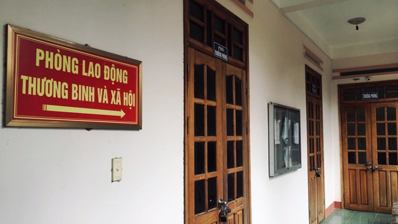 Phòng LĐTBXH huyện Ea Súp, nơi bà Lẹn đang giữ chức vụ phó phòng.